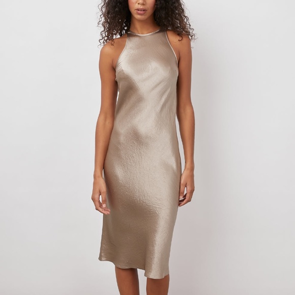 Rails Solene Midi Dress in Latte XS - Picture 1 of 16